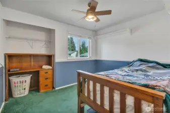 1st bedroom upstairs