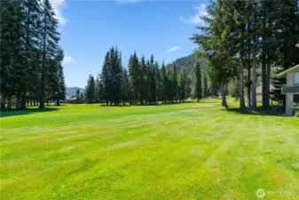 Golf course views