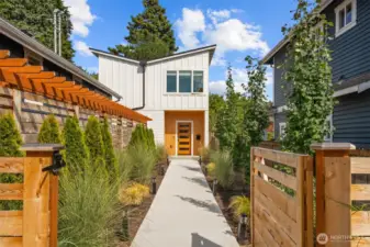 RARE- Over 2,000SF private lot.