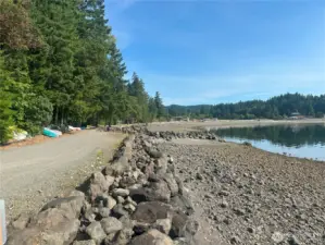 One of the best community beaches on the Hood Canal!