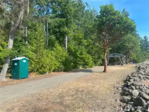 Sani-can for community beach.