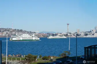 Take in a stunning view of the Space Needle and downtown from the lanai. Just a short stroll brings you to the West Seattle Water Taxi, making it easy to head downtown and catch the Mariners or Seahawks live in person.
