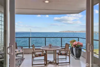This condo boasts plenty of inviting gathering spaces, but wait until you see the view from the deck—you’ll fall in love!