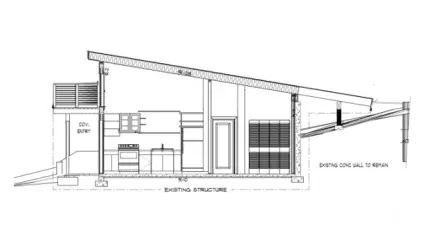 Permitted plan interior view