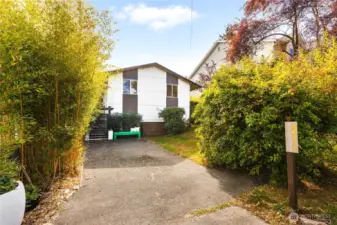 Plenty of parking for 2+ vehicles