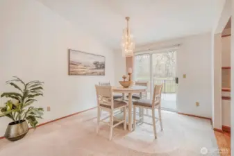 Formal dining room perfectly positioned for entertaining.