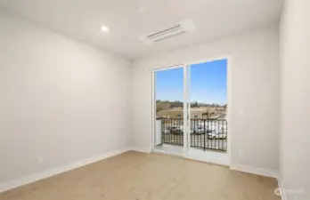 Cafe off Kitchen with Balcony