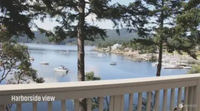 View from Harborside Buildings Overlooking Rosario Resort