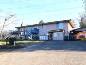 Exterior of home with attached carport