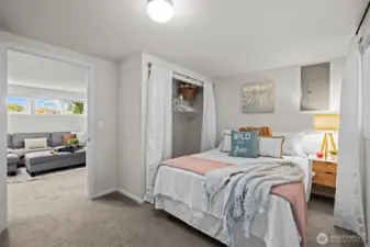 Lower level bedroom 6.