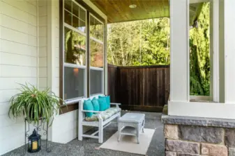 Country front porch