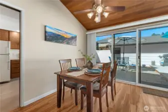 Dining space