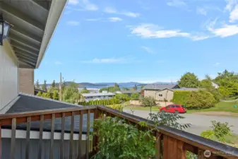 View from the primary bedroom deck.