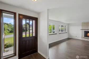 Front entry