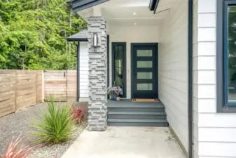 Beautiful stone accents