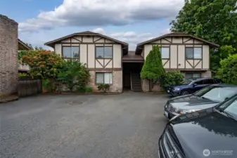 Condo is upper left unit