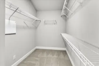 2 Primary Walk-in Closets