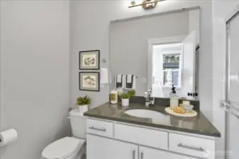 Main floor Bedroom Bathroom