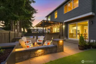 Gorgeous BBQ/Kitchen Area
