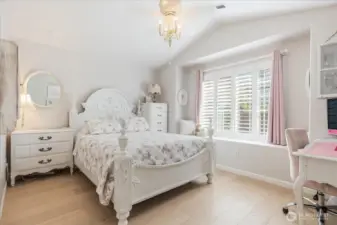 Bedroom #3 - Bay Window/Shutters