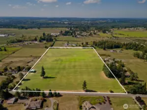 Parcel lines for estimate.  Plenty of room for your dreams to come to life!