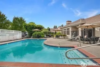 Community pool for soaking up all of the sun during the warmer months.