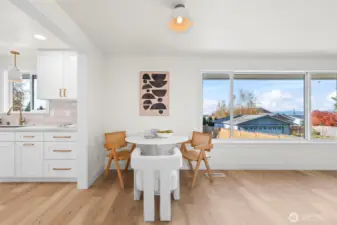 Dining area on main floor