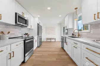 Kitchen on main floor