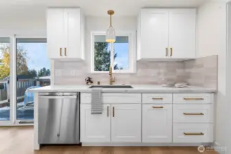 Kitchen on main floor