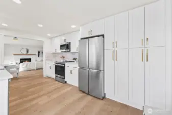 Kitchen on main floor