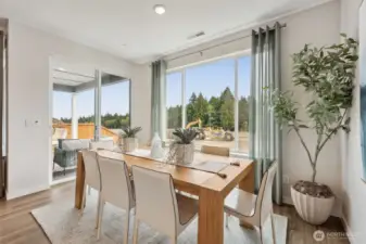 All pictures are from our staged model home, finishes will vary