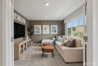 All pictures are from our staged model home, finishes will vary