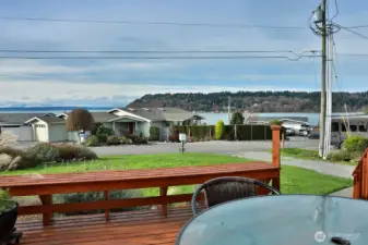 views to the northwest.