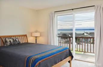 a private balcony over the driveway.