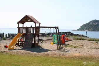seaside play area,