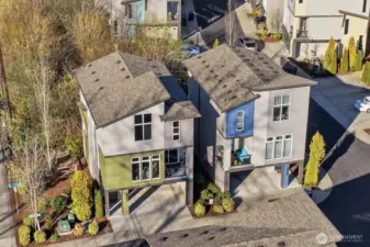 Greenspace to the north of the home connects you with nature and gives the home a more private, peaceful feel.