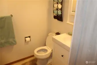 Full bathroom remodel off the hallway