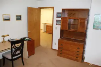 Upstairs office!