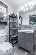 3/4 bath downstairs