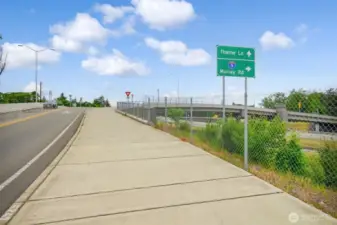 Quick access to i5 right off Union Ave roundabout for great traffic flow