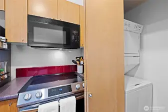 In-unit washer and dryer