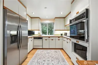 Workable space in the kitchen