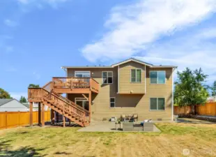 Rear View of Home
