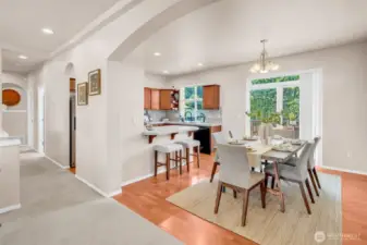 Dining Room from Living Area