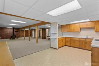 Open concept with so many options