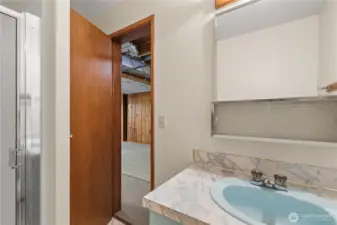 Downstairs bath