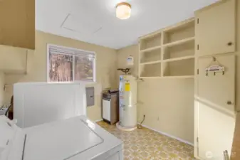 Easy access to your water heater