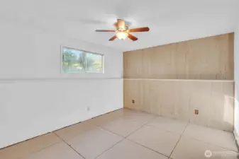 2nd bedroom on lower level