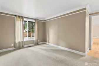 This is the second main floor den.  Has the potential to be so many things.  Craft room, exercise room, perfect if you need 2 separate den areas.