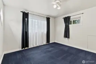 Bedroom #2, also very spacious.